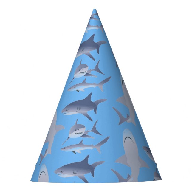 Sharks Party Hat (Front)