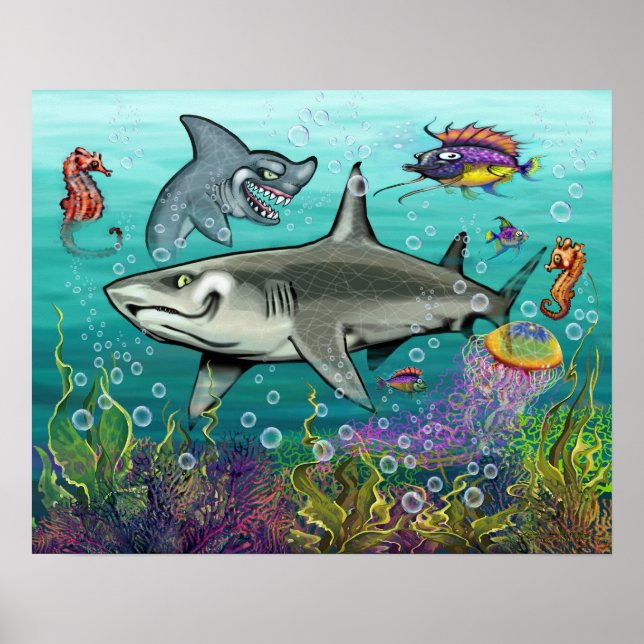 Sharks Poster (Front)