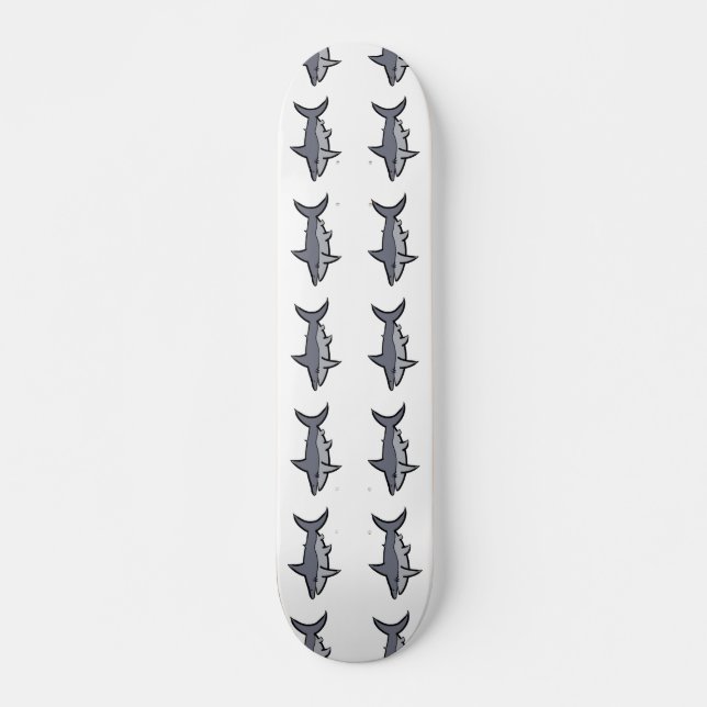 Sharks Skateboard (Front)