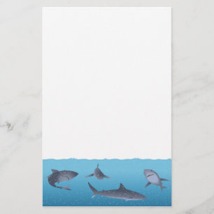 Sharks Stationery