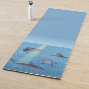 Sharks Yoga Mat