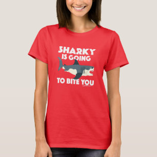 Sharky Is Going To Bite You Design - Men's Basic T T-Shirt