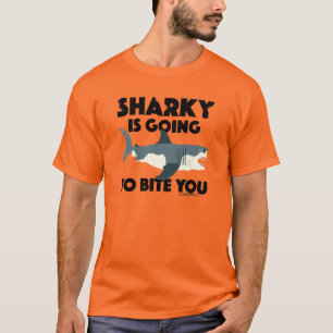 Sharky Is Going To Bite You Design - Men's Basic T T-Shirt