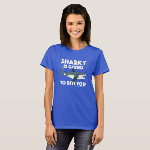 Sharky Is Going To Bite You Design - Men's Basic T T-Shirt