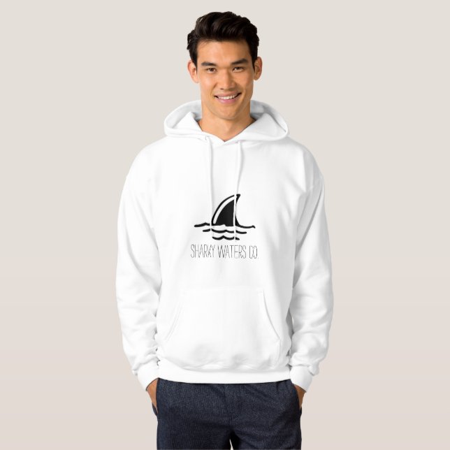 Sharky Waters Fin Hoodie (Front Full)