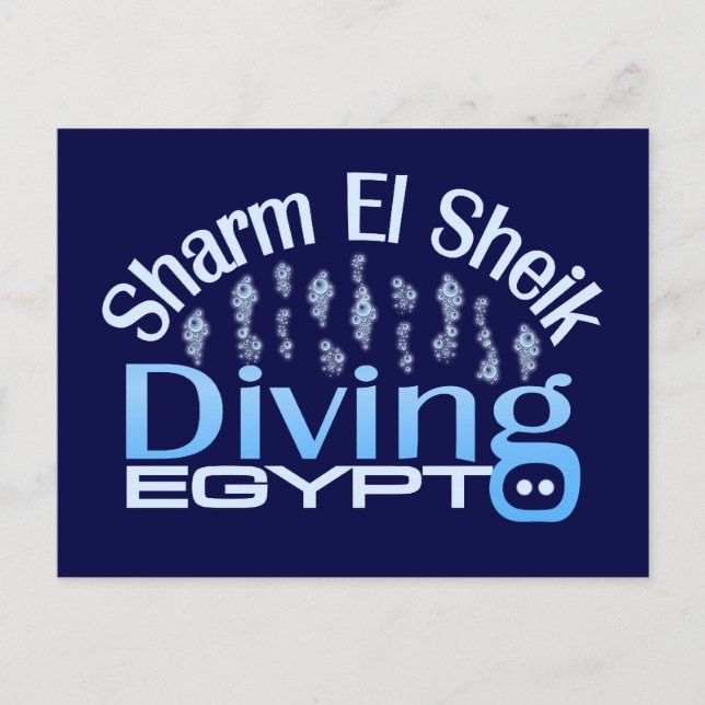 SHARM EL SHEIK postcard, customise Postcard (Front)