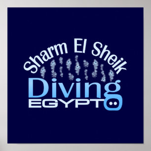 SHARM EL SHEIK poster, customise Poster