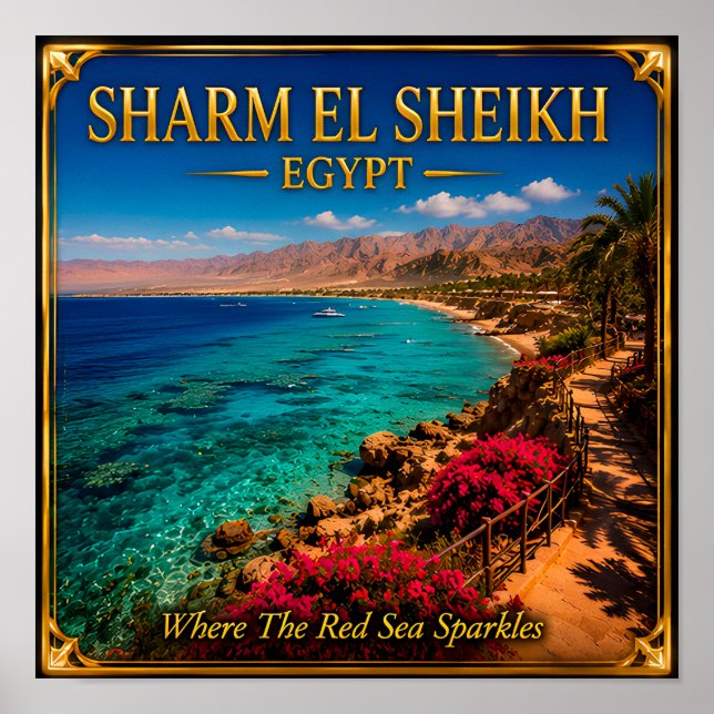 Sharm El Sheikh Egypt Red Sea  Poster (Front)