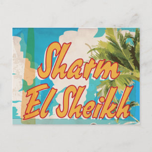 Sharm El Sheikh - Egypt vintage travel post card