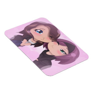 Sharm & Gigi Chibi Magnet