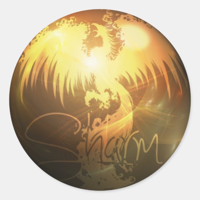 Sharm Phoenix Stickers (Front)