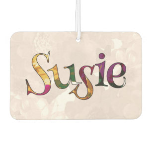 Sharon Colourful Fun Air Freshener: Cucumber-Mint Car Air Freshener