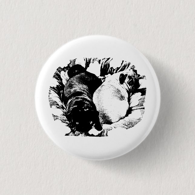 Sharp Duo Accent 3 Cm Round Badge (Front)