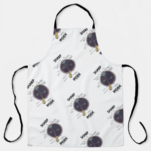 Sharp Eye (I) Inside Anatomical Eyeball Humour Apron