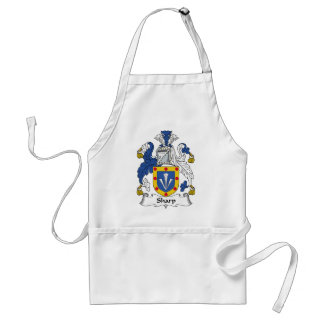 Sharp Family Crest Standard Apron