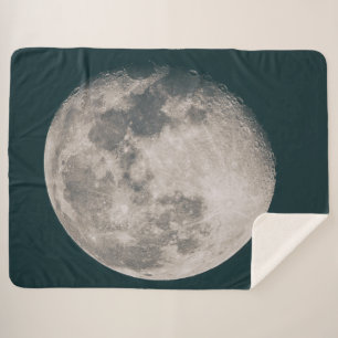 SHARP FULL MOON SHERPA BLANKET