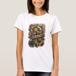 Sharp Gold ON THE GRIND Wearable Art T-Shirt