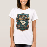 Sharp Gold SOUTH CAROLINA PALMETTO STATE