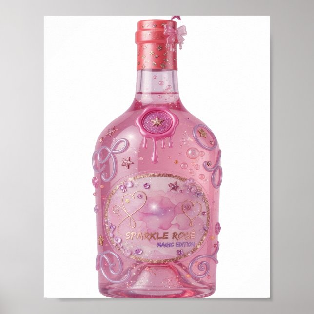 Sharp Gold SPARKLE ROSE MAGIC EDITION Poster (Front)