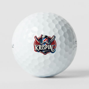 "Sharp Logo for Barbers" Golf Balls