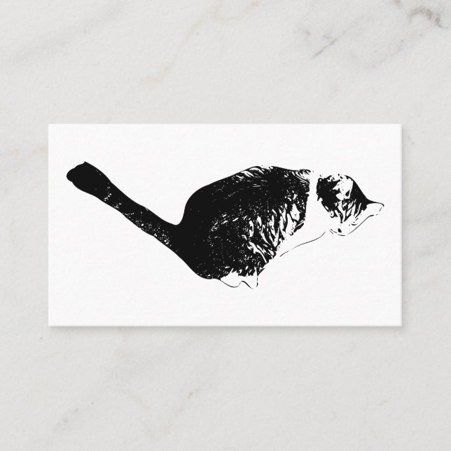 Sharp Profile, Instant Impress Business Card (Front)