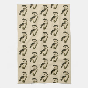 Sharp-shinned Hawk from Audubon's Birds of America Tea Towel