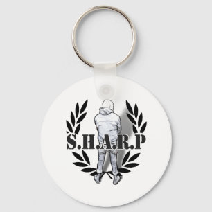 sharp skin standing key ring