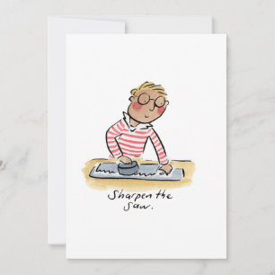 Sharpen the Saw Invitation