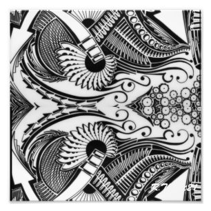 sharpie art "Direction" authentic Dope Designs Photo Print