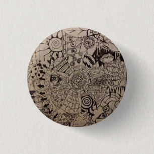 Sharpie Fun 3 Cm Round Badge