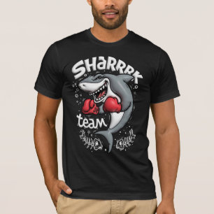 Sharrrk Team Design T-Shirt