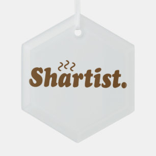 Shartist. Glass Tree Decoration