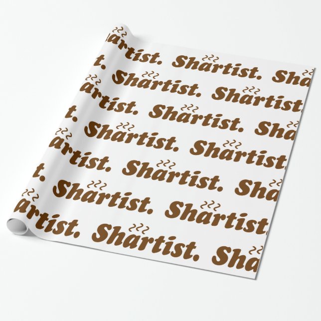 Shartist. Wrapping Paper (Unrolled)