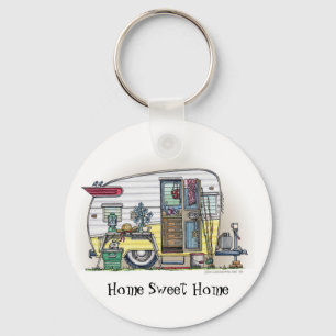Shasta Camper Trailer RV Key Chains
