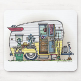 Shasta Camper Trailer RV Mouse Pad