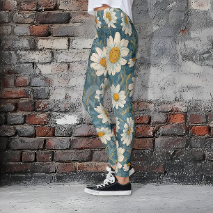Shasta Daisies Leggings