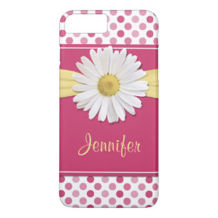 Shasta Daisy Pink Polka Dot iPhone 6 case