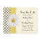 Shasta Daisy Polka Dot Wedding Save the Date