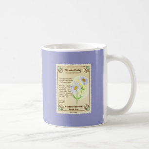 Shasta Daisy Seed Packet Coffee Mug
