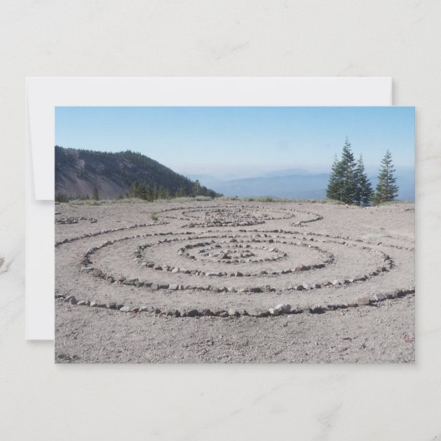 shasta labyrinth invitation (Front)