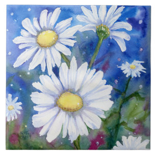 "Shastas and Stars" Decorative Accent Tile