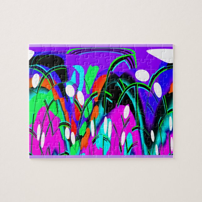 Shattered beautiful art jigsaw puzzle (Horizontal)