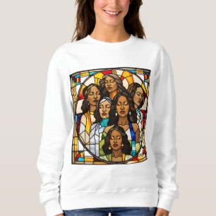 Shattered Ceilings & Stained Glass Dreams Sweatshirt