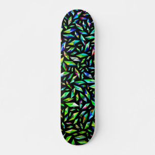 Shattered Colour Green Skateboard