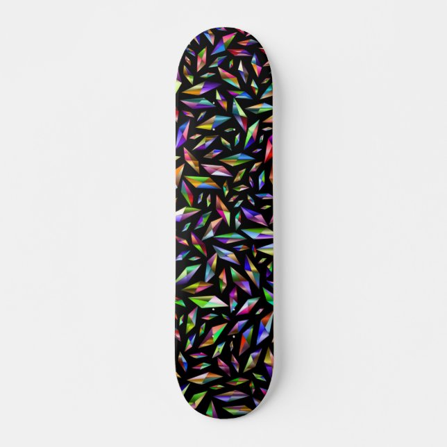 Shattered Colour Skateboard (Front)