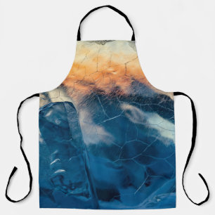 Shattered glass apron
