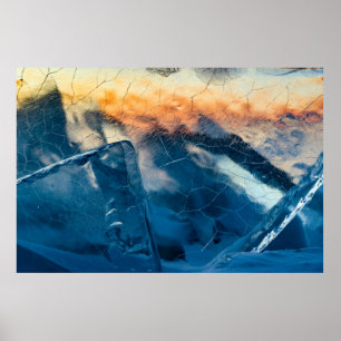 Shattered glass poster