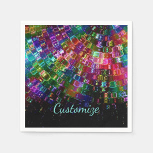 Shattered Glass Spiral Napkins 3