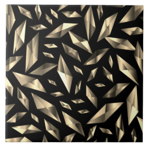 Shattered Gold Tile
