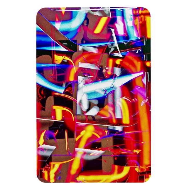 shattered lights magnet (Vertical)